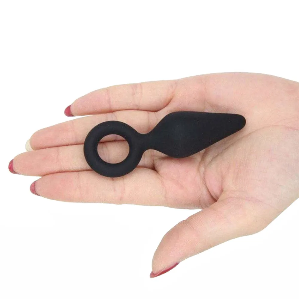 Small Kunai-Shaped Silicone Anal Beginner Plug