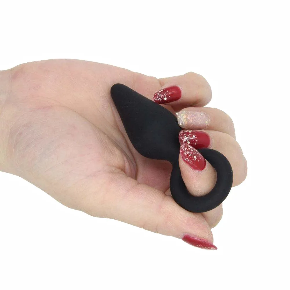 Small Kunai-Shaped Silicone Anal Beginner Plug