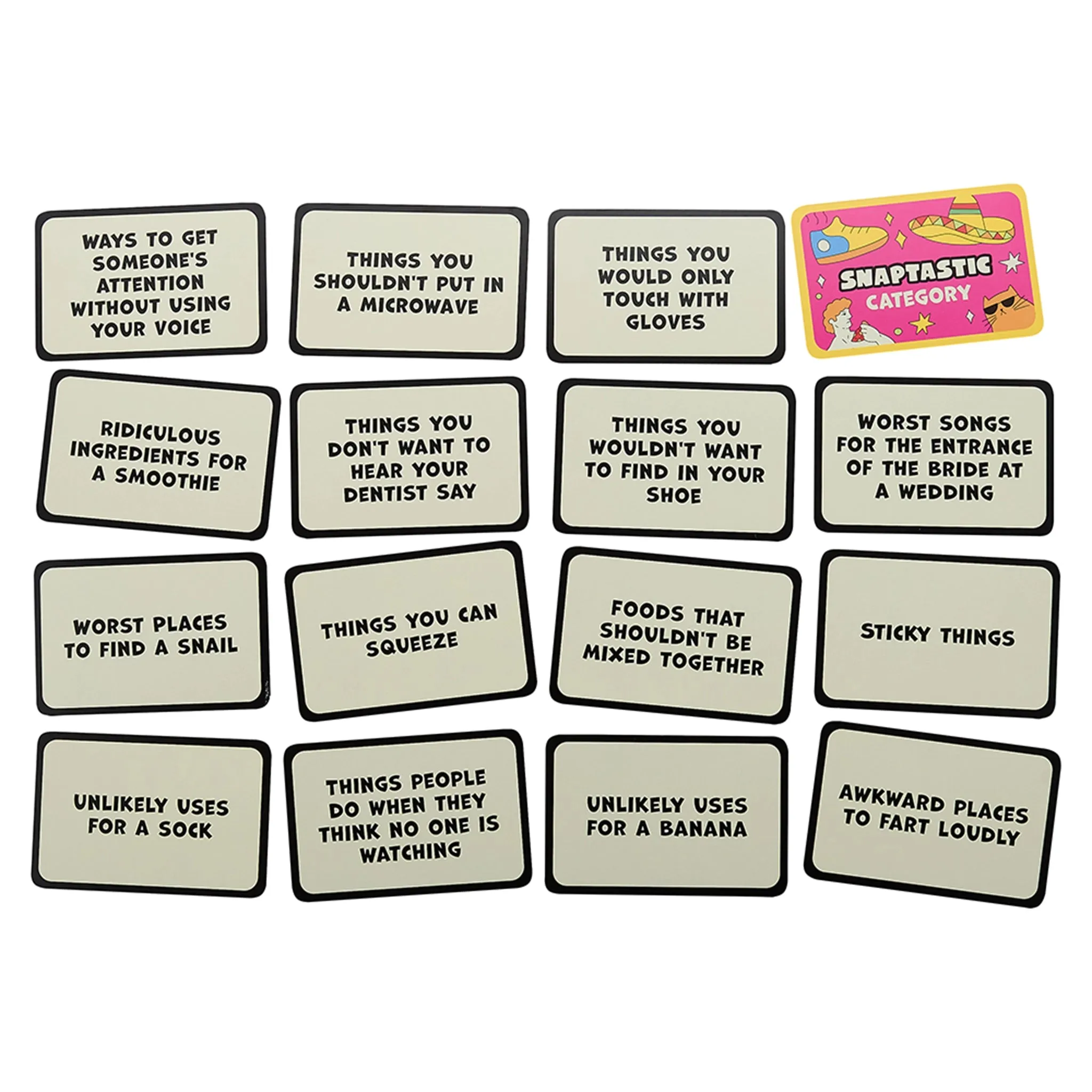 Snaptastic Card Game