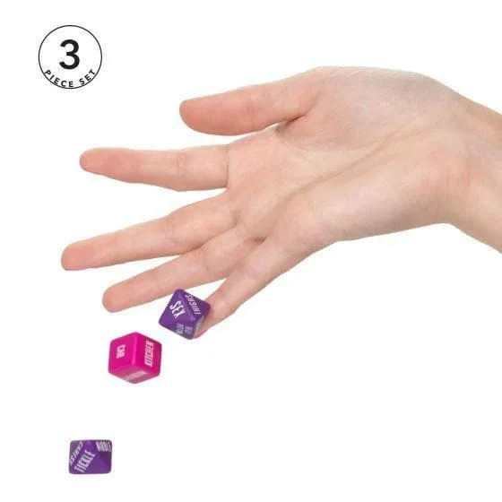 Spicy Dice Travel-Sized Adult Couple's Erotic Foreplay and Adventurous Dice Game