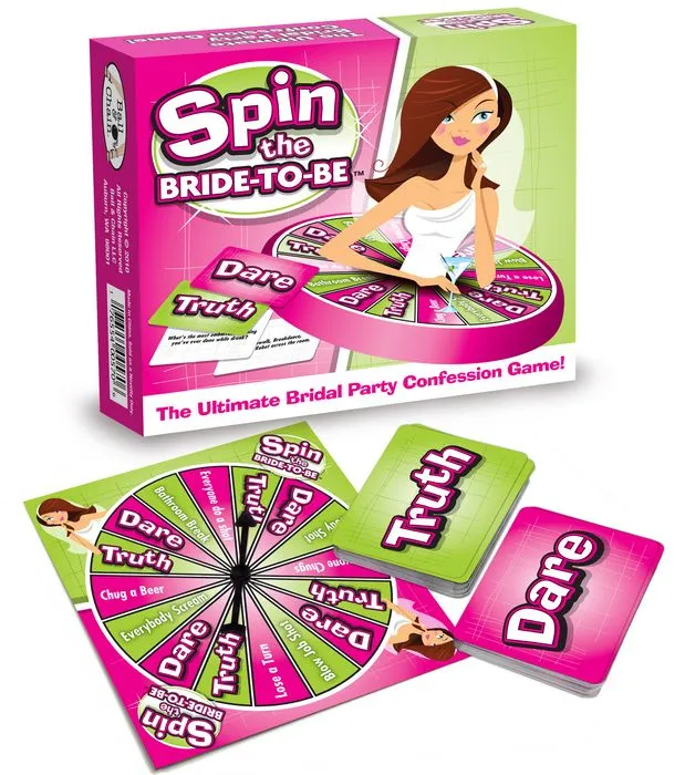 Spin The Bride To Be Game