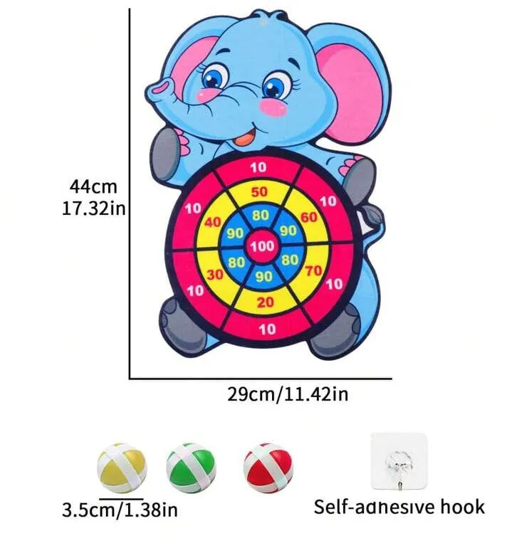 Sticky Ball Dartboard Interactive Play for Kids - 881