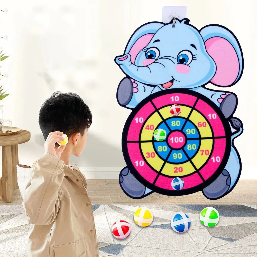 Sticky Ball Dartboard Interactive Play for Kids - 881