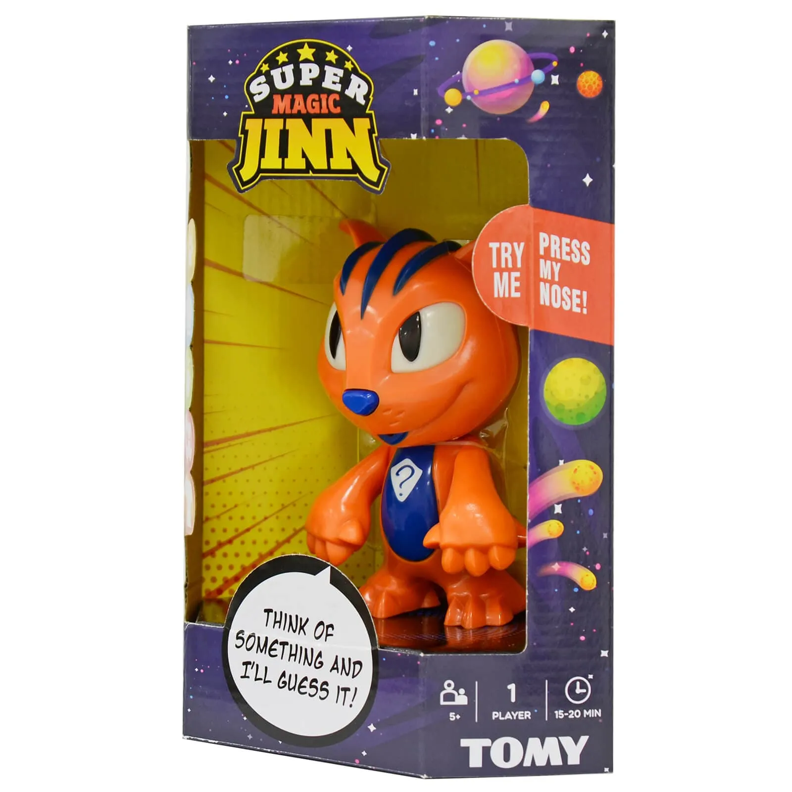 Super Magic Jinn Guessing Game Voice Recognition Toy 14cm