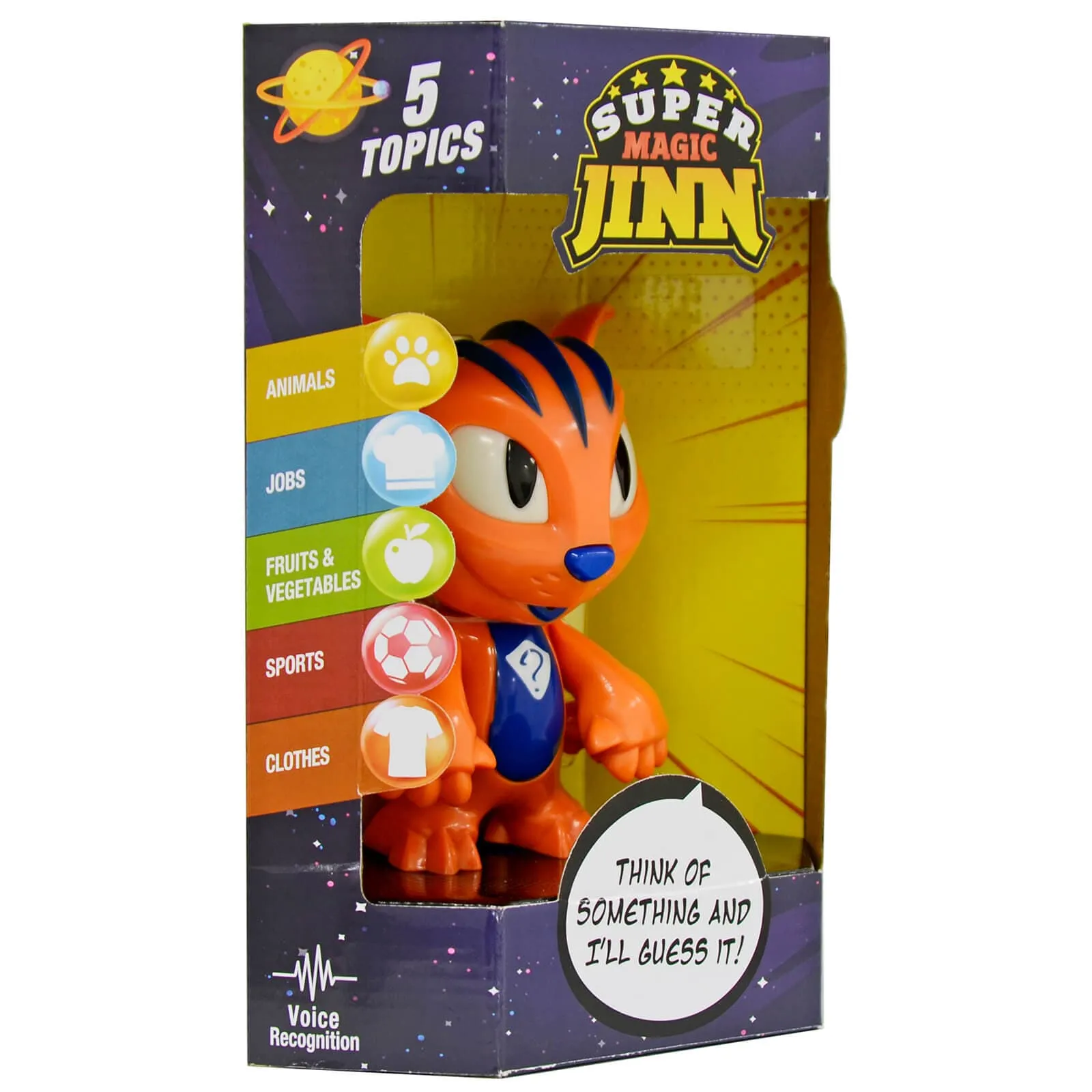 Super Magic Jinn Guessing Game Voice Recognition Toy 14cm