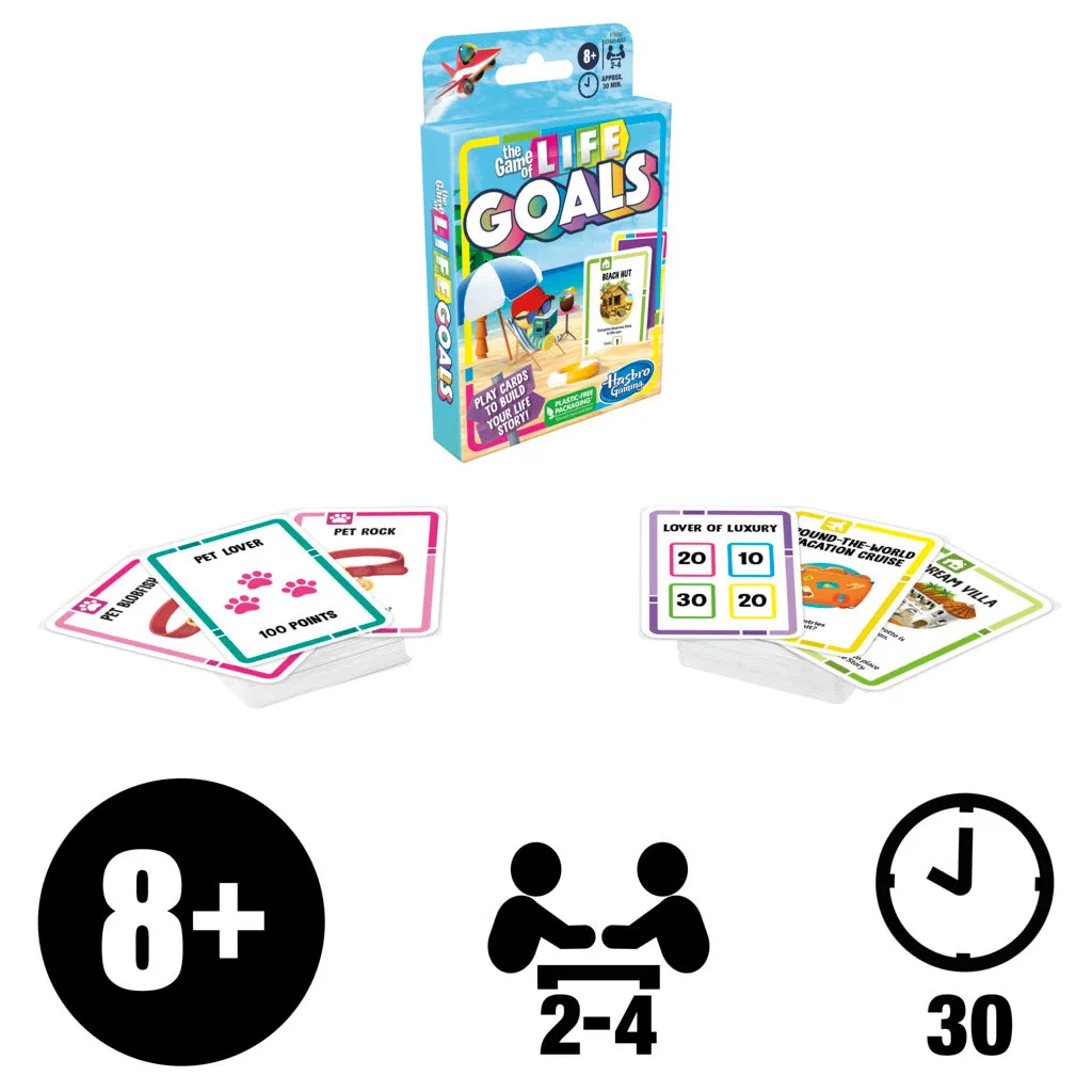 The Game Of Life Goals Card Game