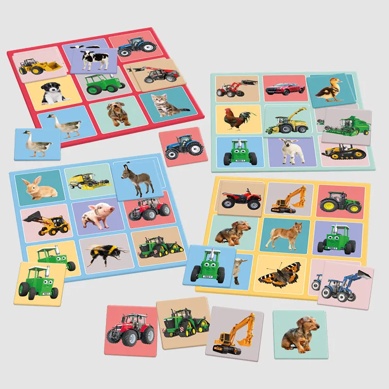 Tractor Ted Farm Lotto Board Game