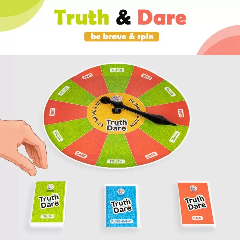 Truth and Dare Kids Board Game (Family Game)