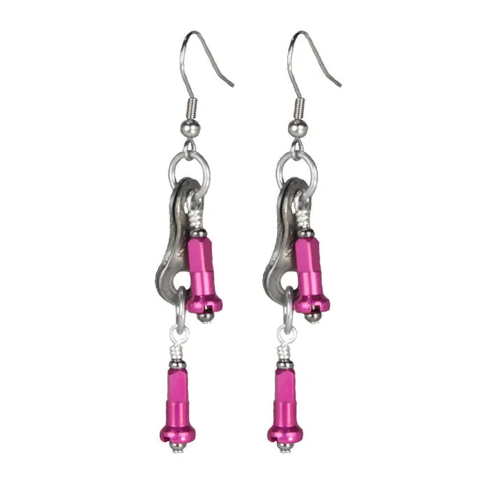 Twisted Link - 2 Nipple Earrings - Wholesale