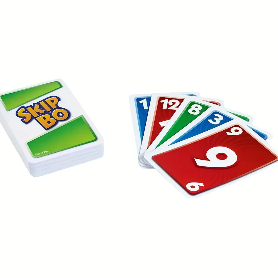 Ultimate Skip Bo Set for Parties Gatherings and Friend Fun