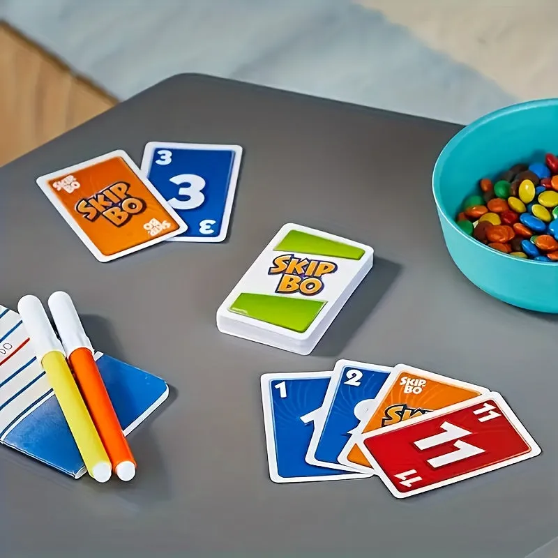 Ultimate Skip Bo Set for Parties Gatherings and Friend Fun