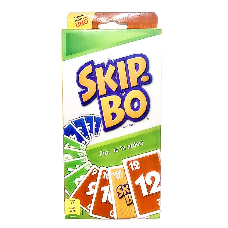 Ultimate Skip Bo Set for Parties Gatherings and Friend Fun