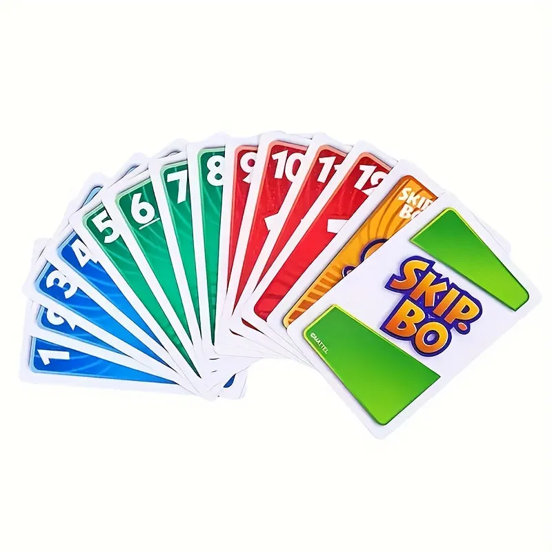 Ultimate Skip Bo Set for Parties Gatherings and Friend Fun