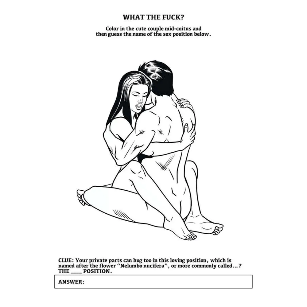 Wood Rocket Kama Sutra Activity Book